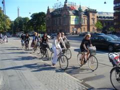 Typisch Kopenhagen - Fahrr�der in Kopenhagen